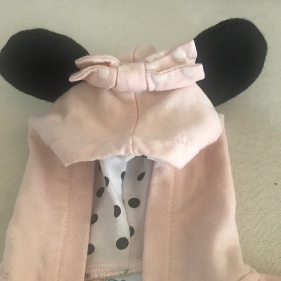 Disney Minnie Mouse winter sweatsuit two piece - Picture 3 of 4